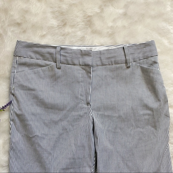NEW Talbots Striped Hampshire Ankle Pants - Picture 3 of 7
